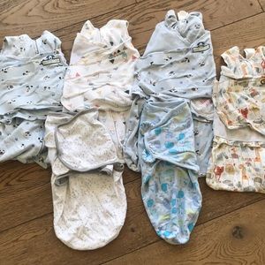 Halo Sleep Sack and Swaddle Me Bundle NB Small (7)